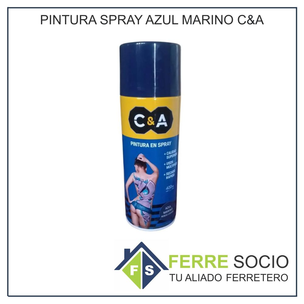 PINTURA SPRAY AZUL MARINO C&A