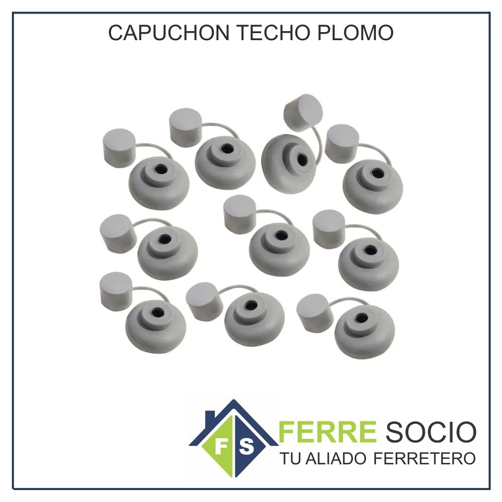 CAPUCHON TECHO PLOMO - POR UNIDAD