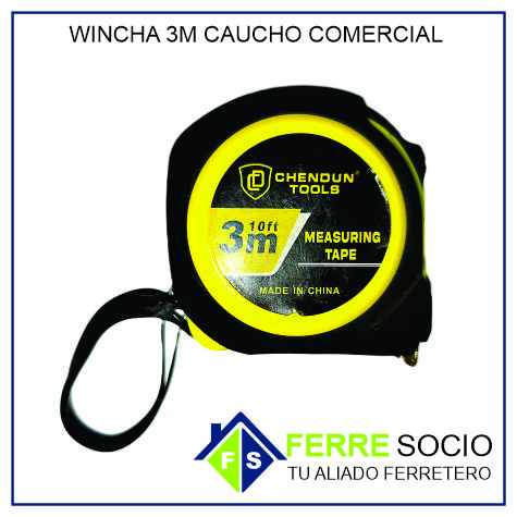 WINCHA 3M CAUCHO COMERCIAL
