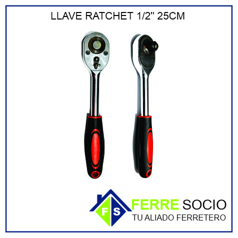 LLAVE RATCHET 1.2 25CM