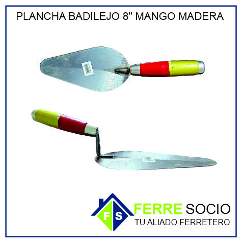 PLANCHA BADILEJO 8 MANGO MADERA