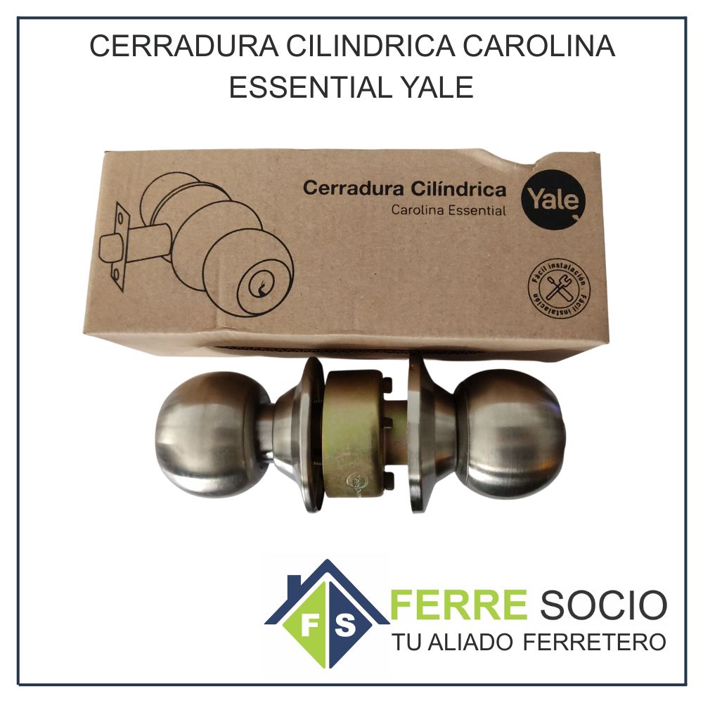 CERRADURA CILINDRICA CAROLINA ESSENTIAL YALE