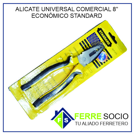 ALICATE UNIVERSAL COMERCIAL 8 ECONOMICO STANDARD