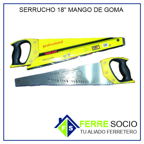 SERRUCHO 18 M GOMA