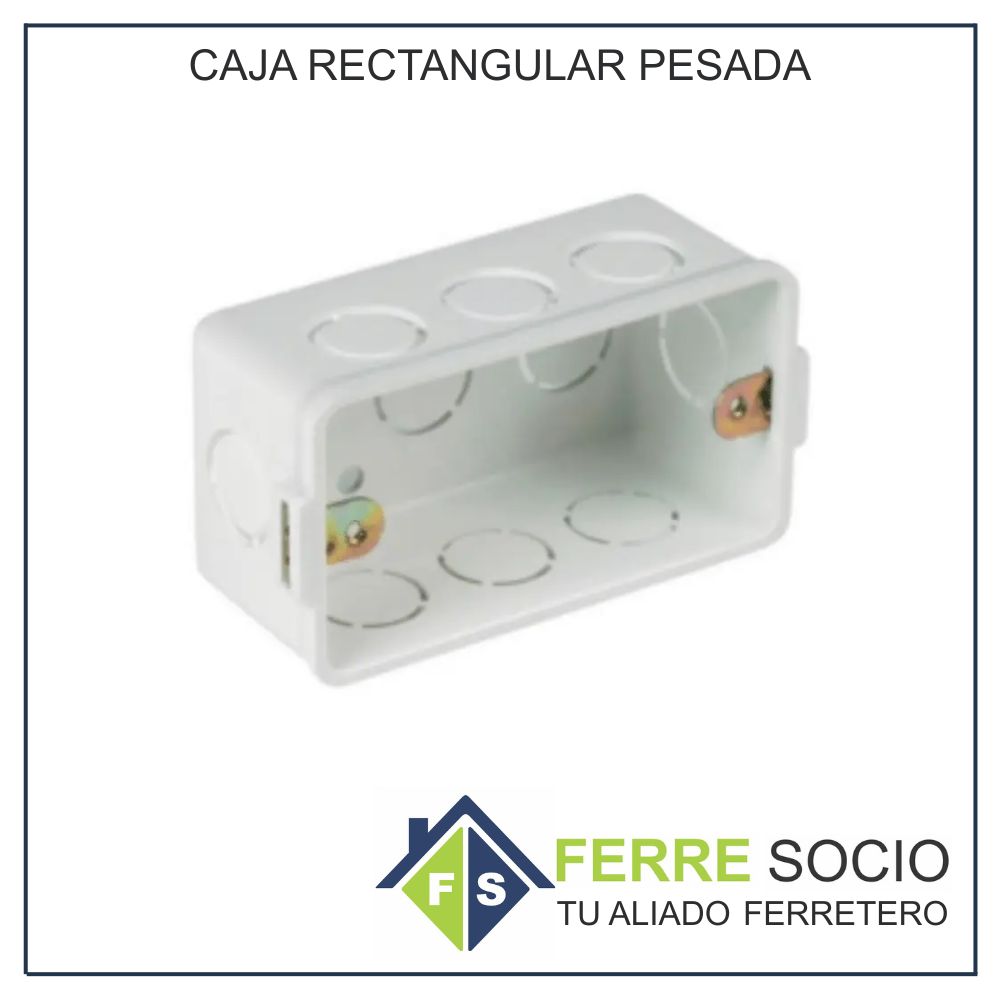 CAJA RECTANGULAR PESADA