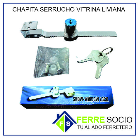 CHAPITA SERRUCHO VITRINA LIVIANA