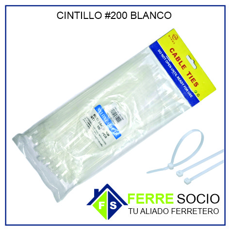 CINTILLO #200 BLANCO