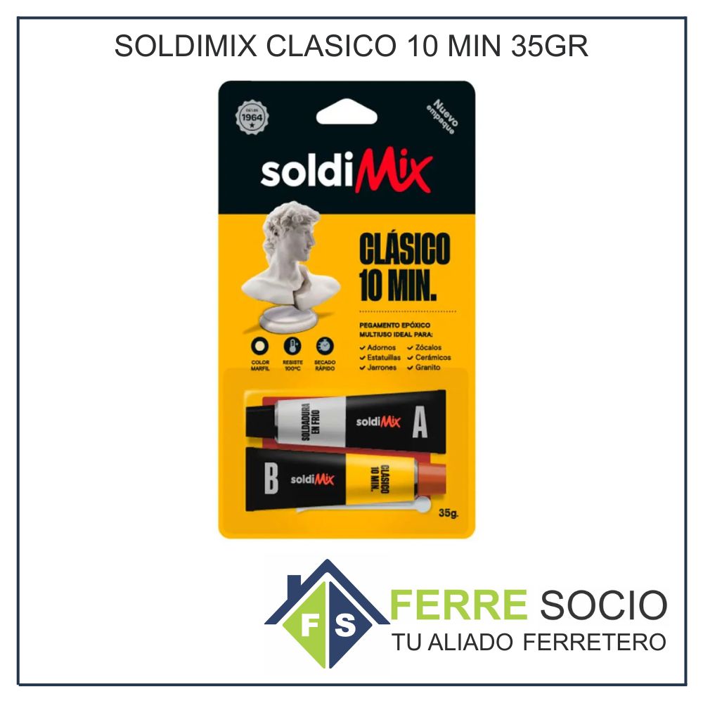 SOLDIMIX CLASICO 10 MIN 35GR