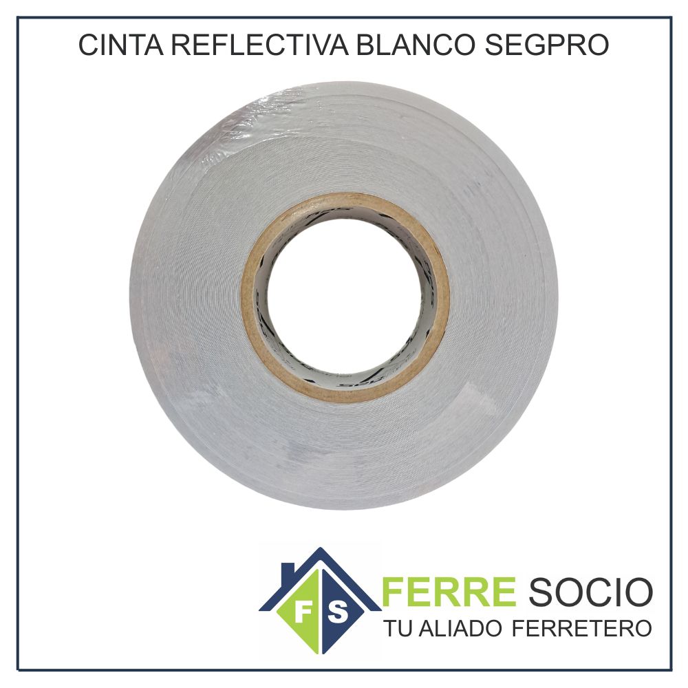 CINTA REFLECTIVA BLANCO SEGPRO