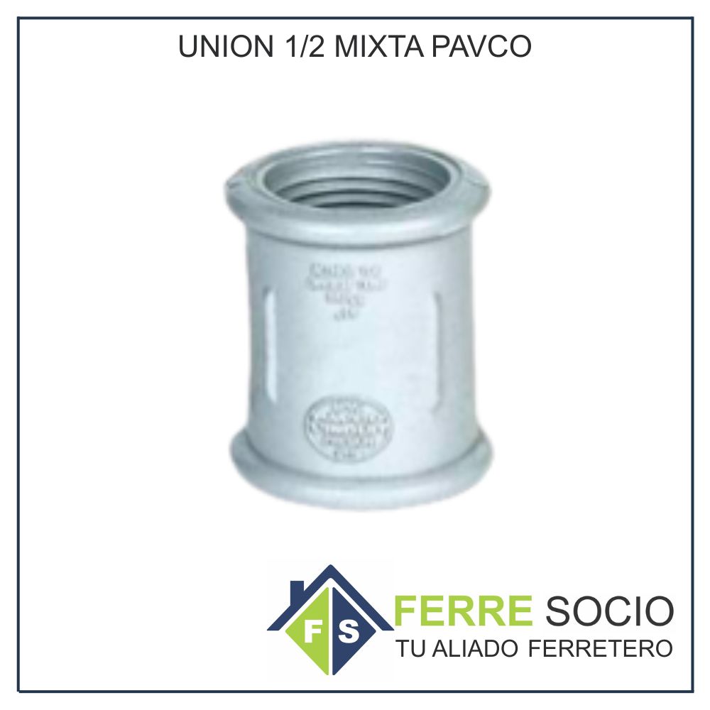 UNION 1/2 MIXTA PAVCO