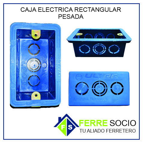 CAJA ELECTRICA RECTANGULAR PESADA