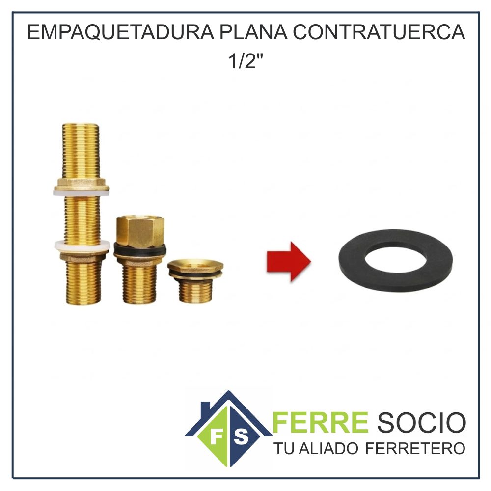 EMPAQUETADURA PLANA CONTRATUERCA 3/4
