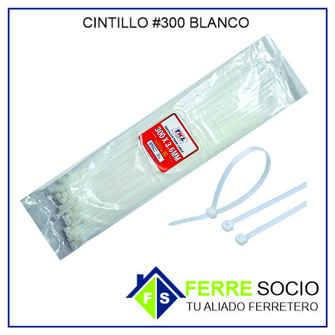 CINTILLO #300 BLANCO