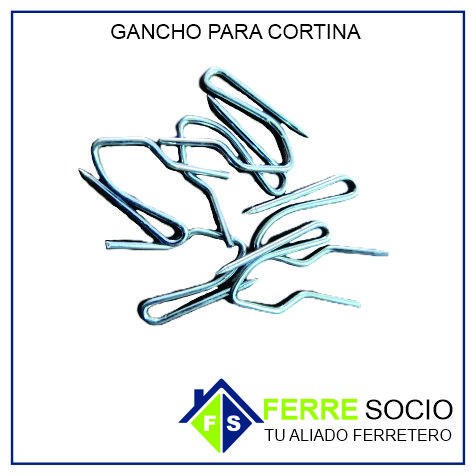 GANCHO PARA CORTINA