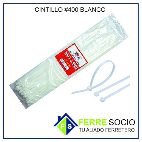 CINTILLO #400 BLANCO