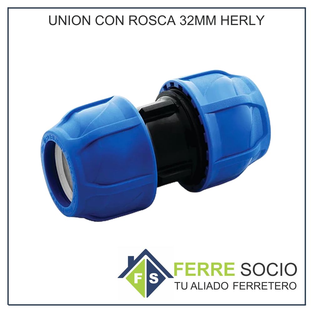 UNION CON ROSCA 32MM HERLY