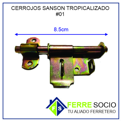 CERROJOS SANSON TROPICALIZADO #01