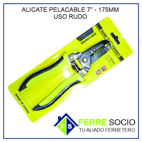 ALICATE PELACABLE 7 - 175MM USO RUDO