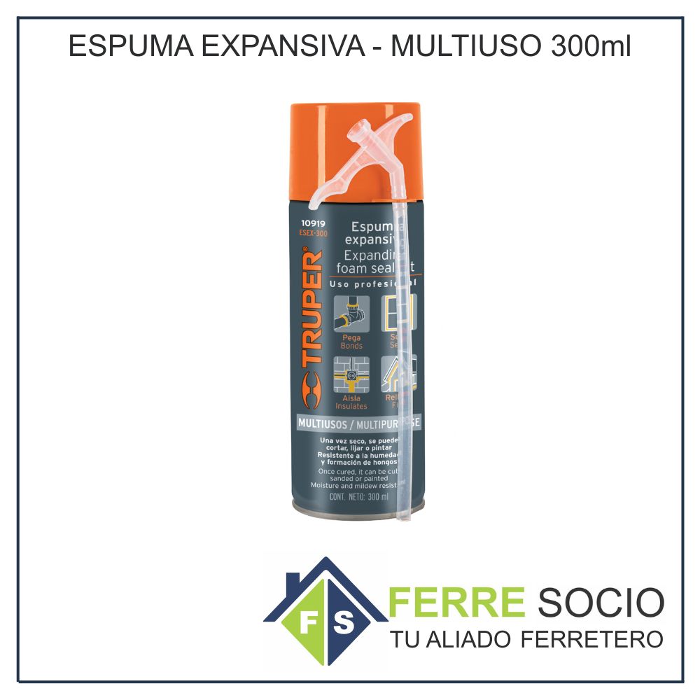 ESPUMA EXPANSIVA - MULTIUSO 300ml