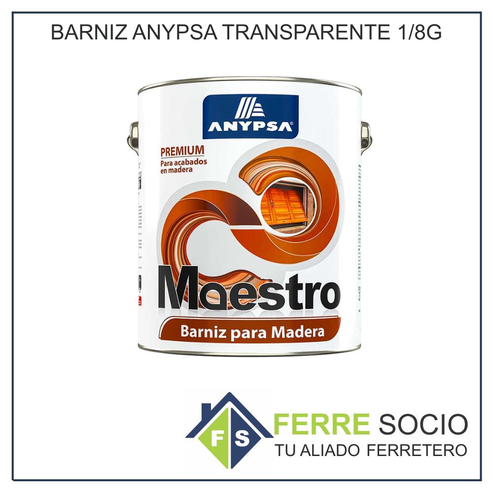 BARNIZ ANYPSA TRANSPARENTE 1/8G