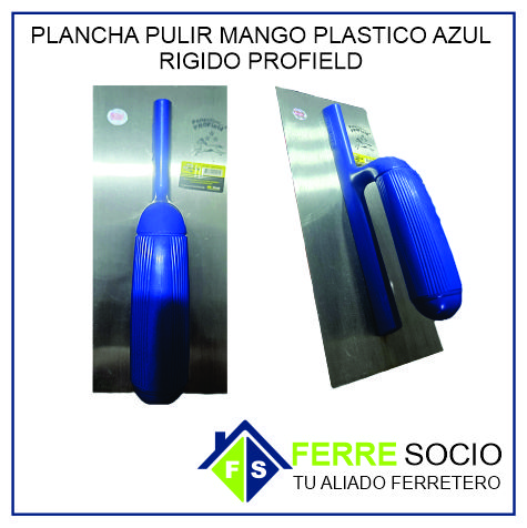PLANCHA PULIR M PLASTICO AZUL RIGIDO PROFIELD