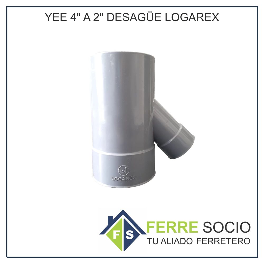 YEE 4" A 2" DESAGÜE LOGAREX