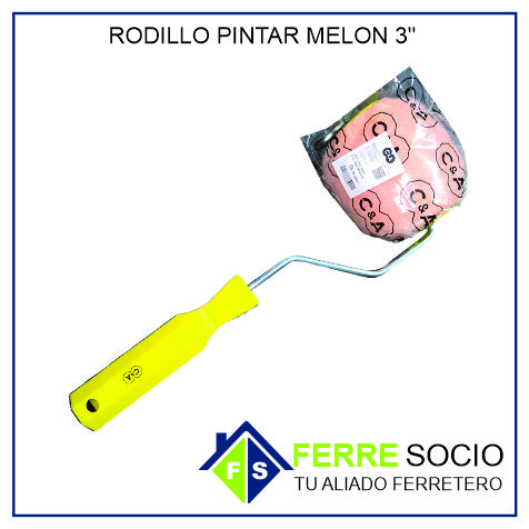 RODILLO PINTAR 3 MELON