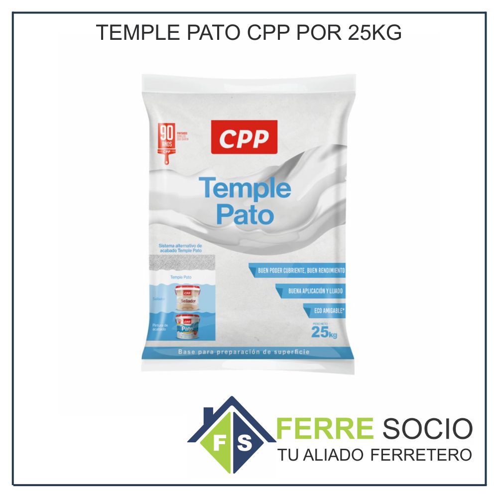 TEMPLE PATO CPP POR 25KG