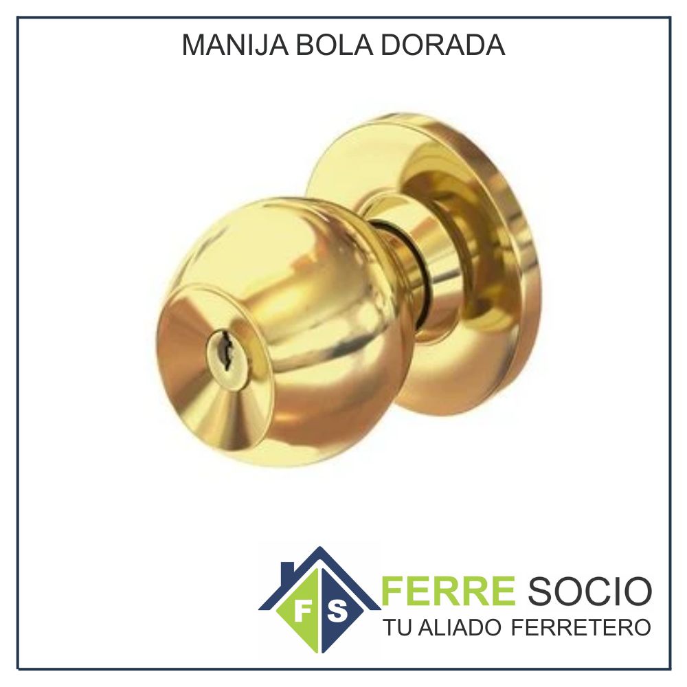 MANIJA BOLA DORADA