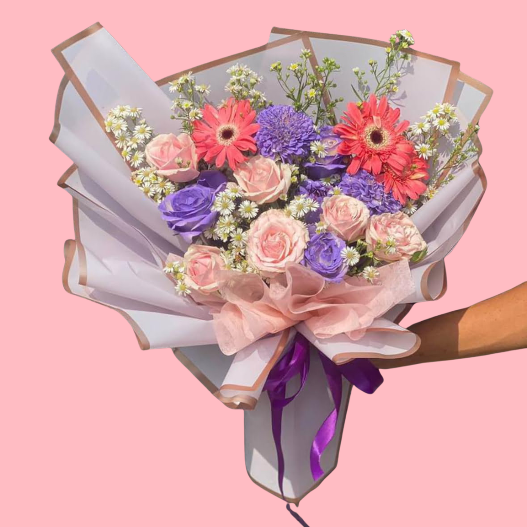 Colorful Mixed Flower Bouquet