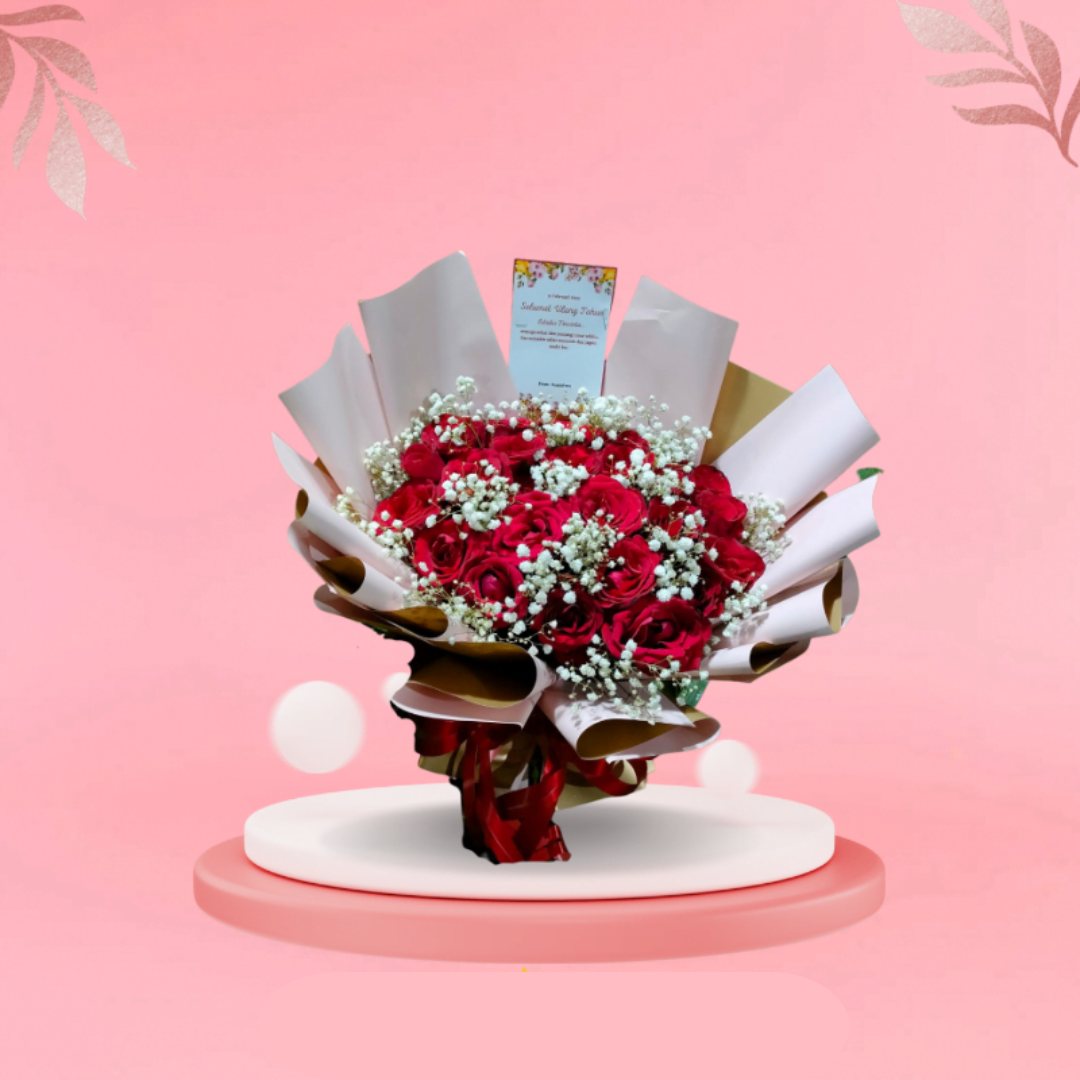 Luxury Red Rose Bouquet