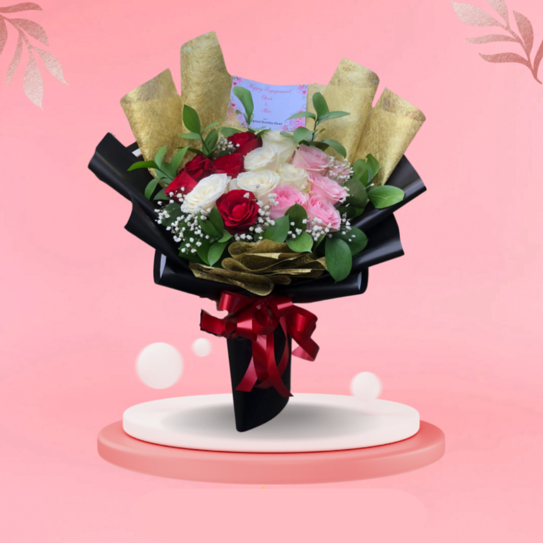 Elegant Mixed Flower Bouquet