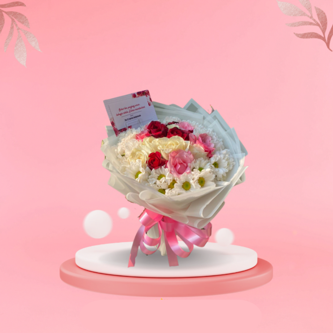 Elegant Mixed Flower Bouquet