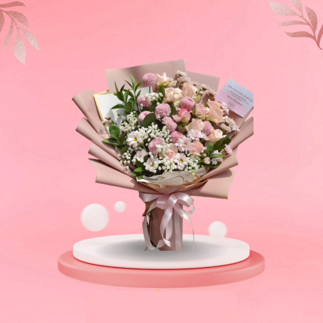 Elegant Pink Floral Bouquet