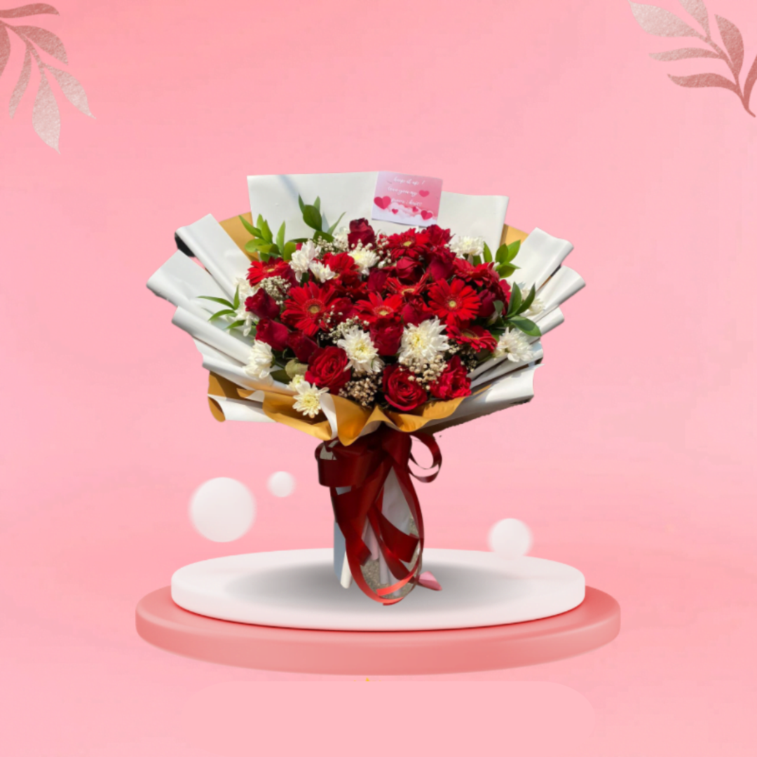 Romantic Flower Bouquet