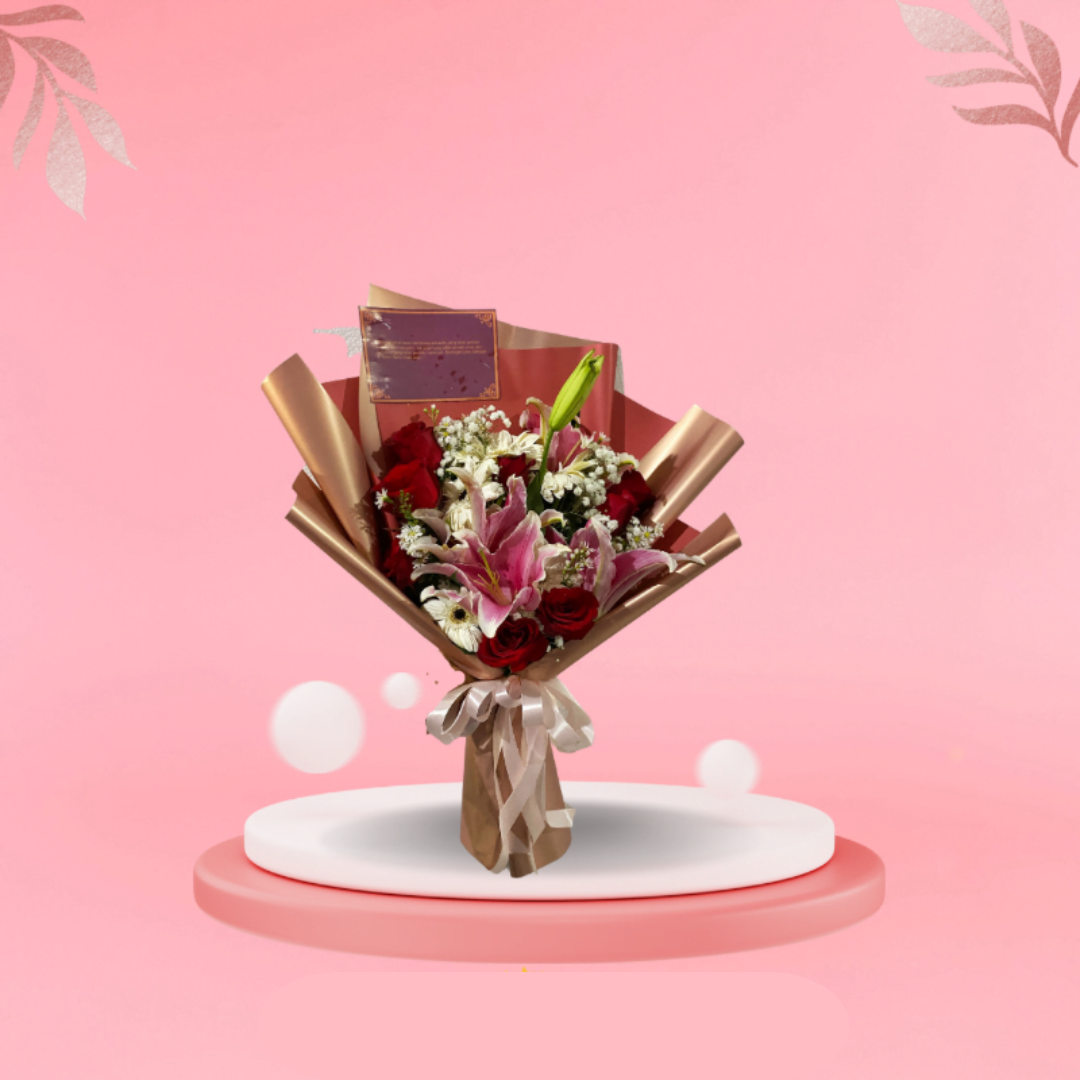 Elegant Mixed Flower Bouquet