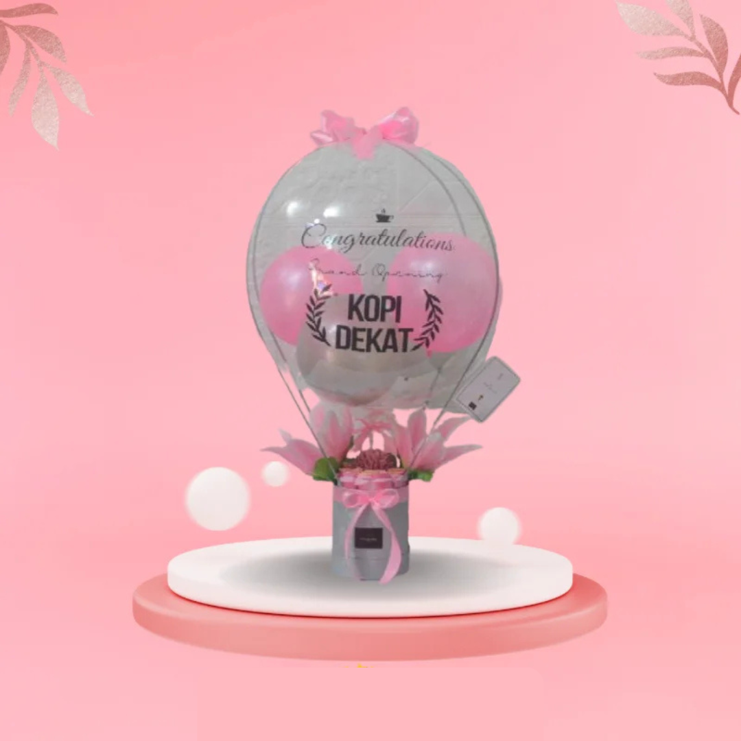 Kopi Dekat Balloon Gift
