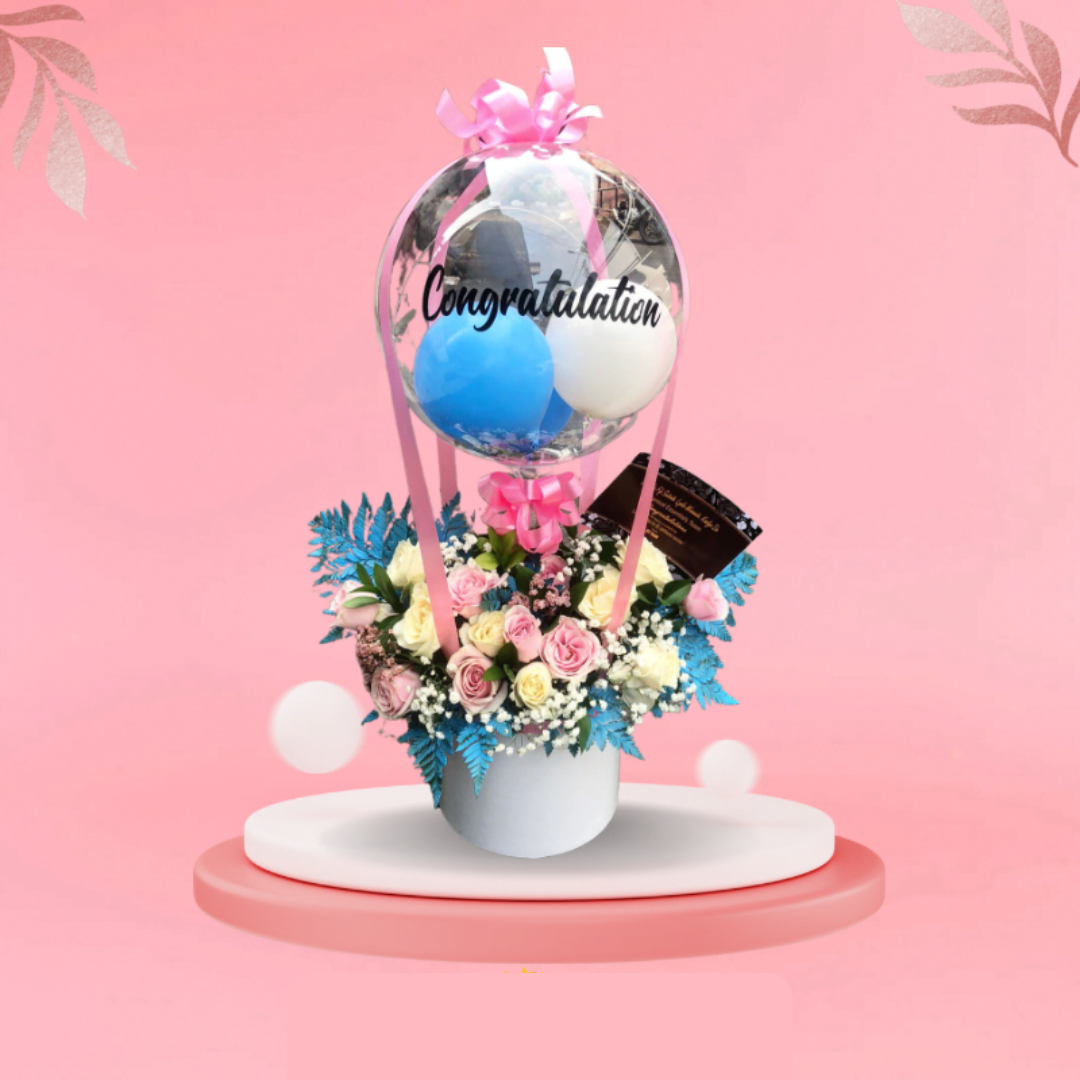 Balloon Flower Arrangement