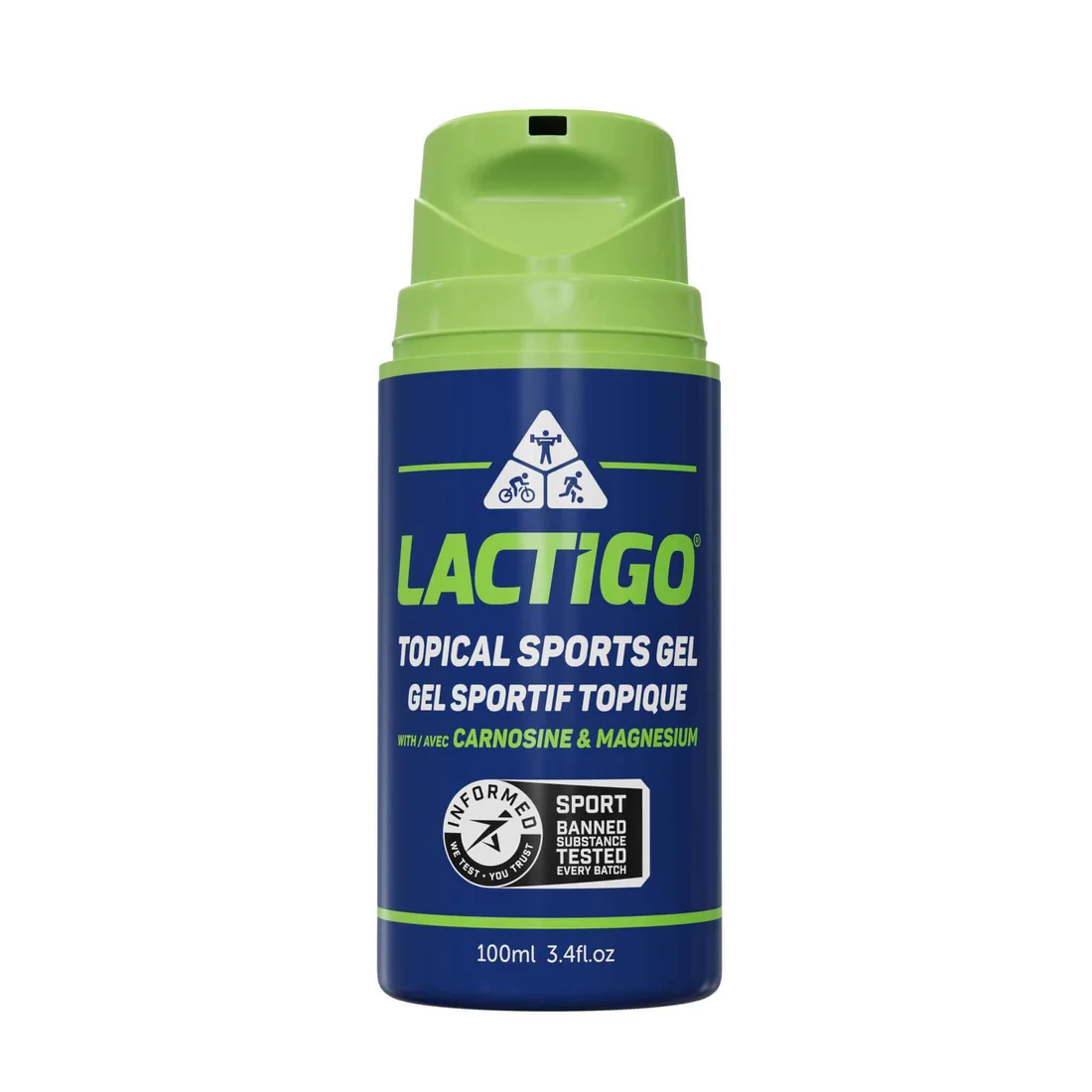 LactiGo Topical Sports Hydration Gel (Regular) [100ml]