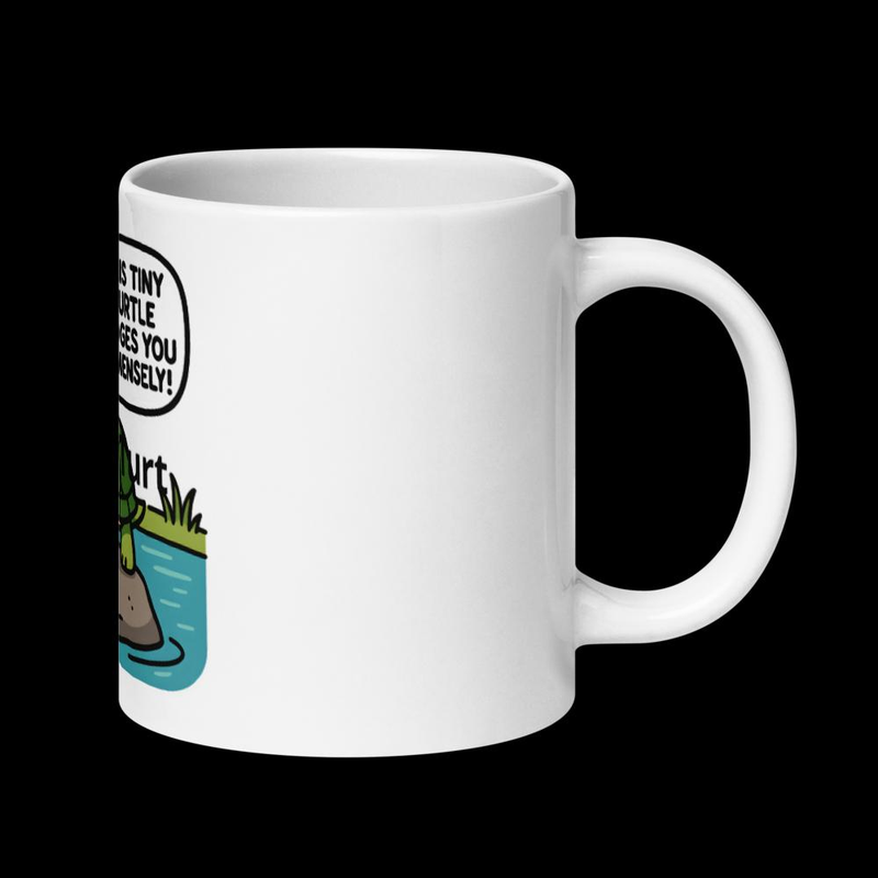 Judgy Turtle Coffee Mug