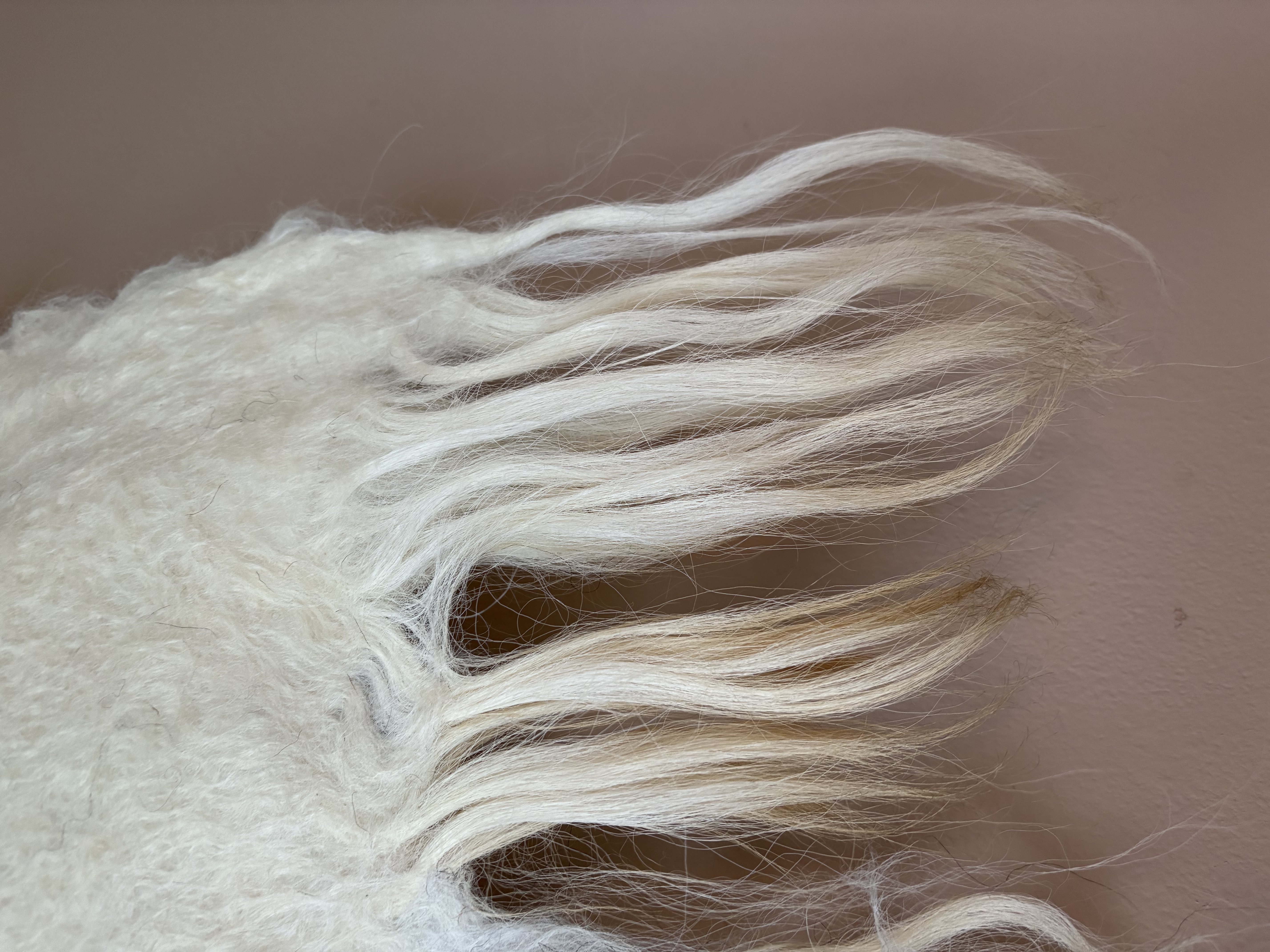 The Deer Woman - Felted Wool Tapestry