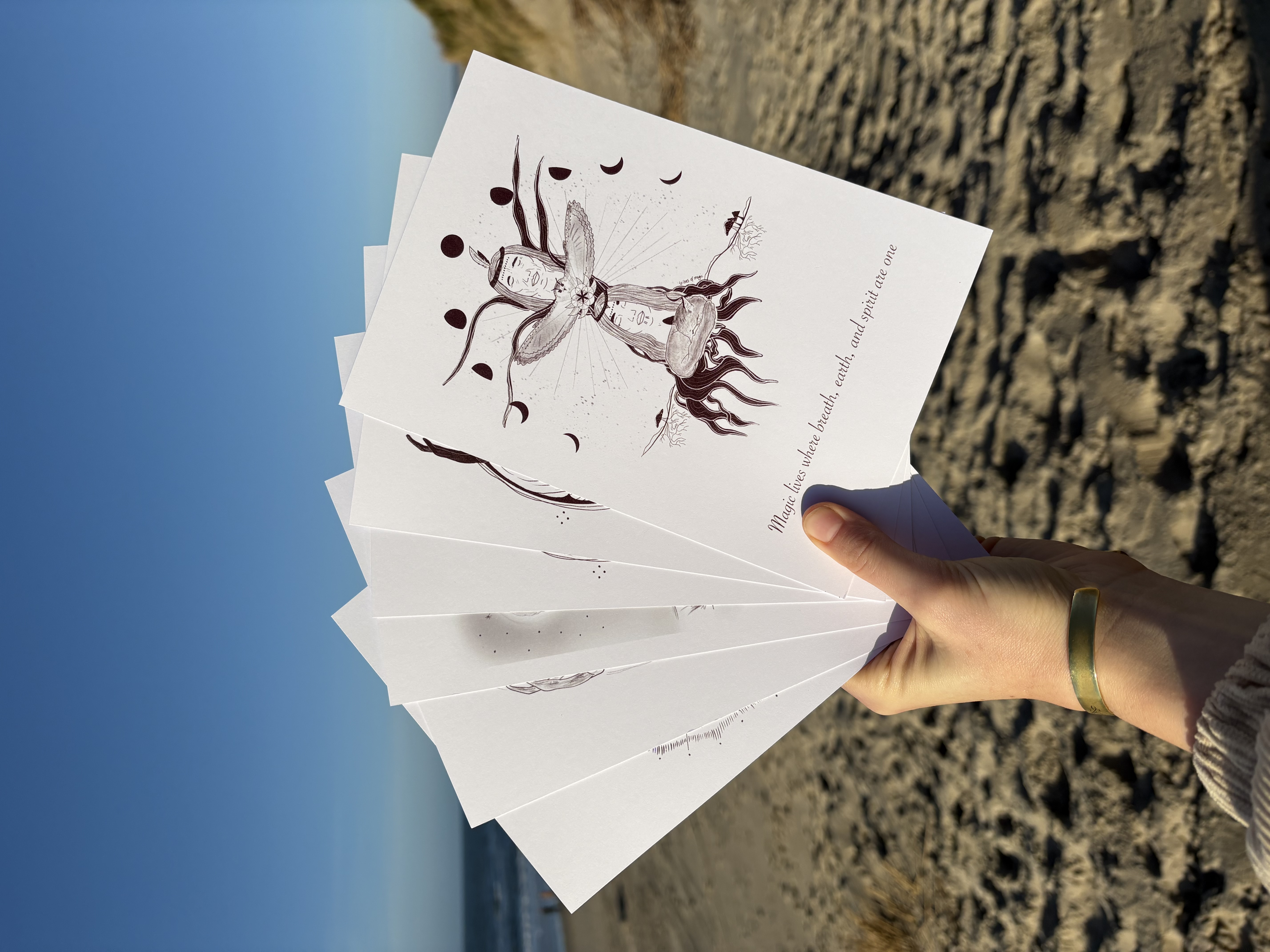 Cycles of the Earth - Card Set (6 pieces)