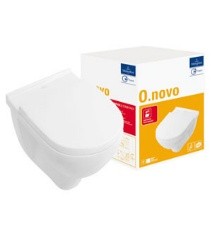 O.novo WC mural avec siège quick rel.+softclose - blanc