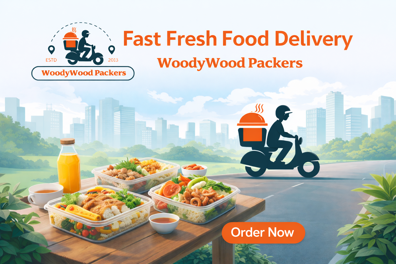 WoodyWood Packers Meal Delivery