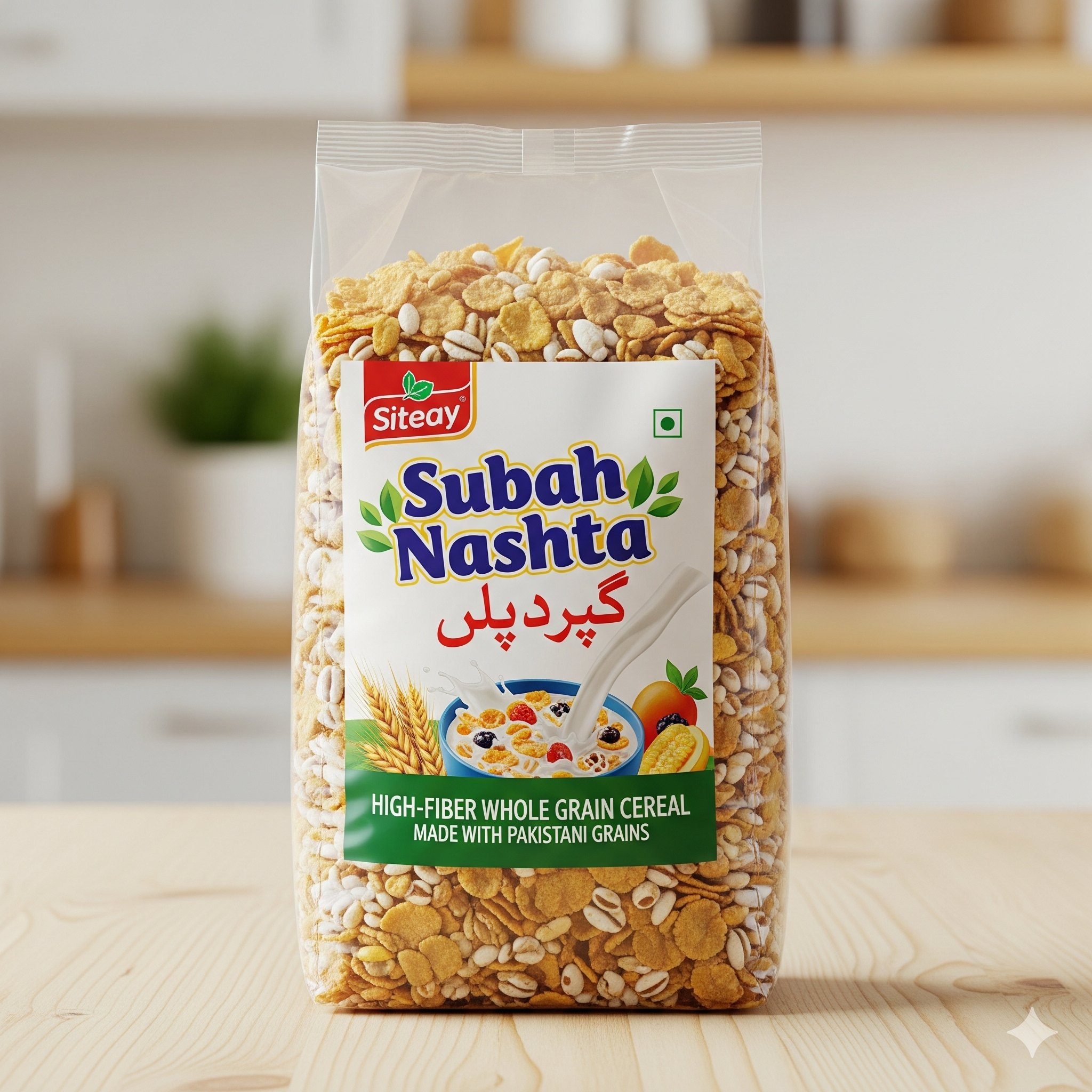 Subah Nashta High-Fiber Whole Grain Cereal