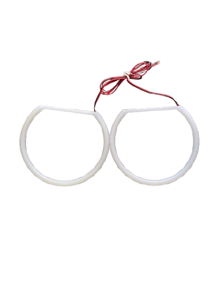 BMW E46 Cotton Angel Eyes Komplektas Halogeniniams žibintams