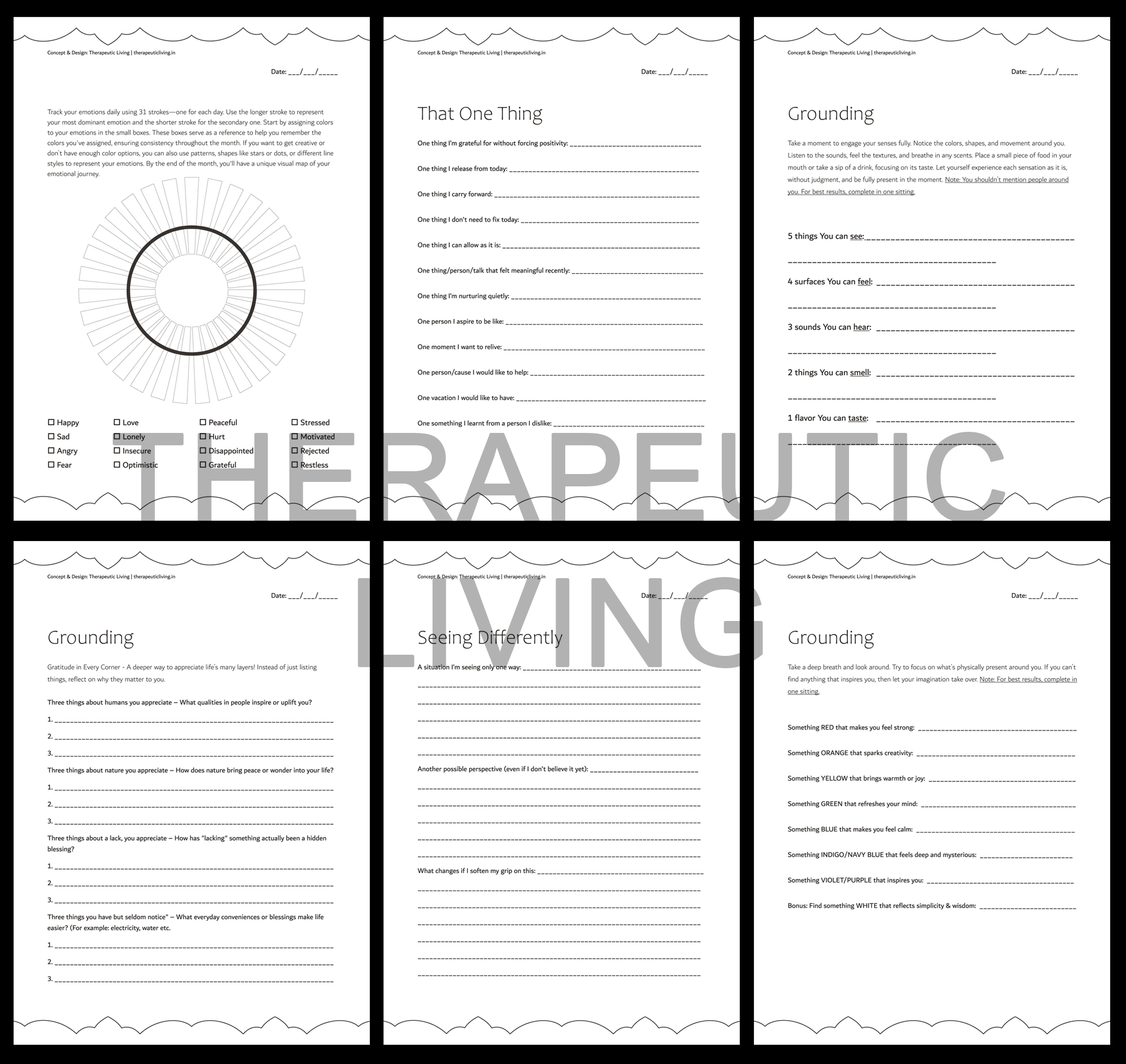 26 Mindfulness Activity Bundle