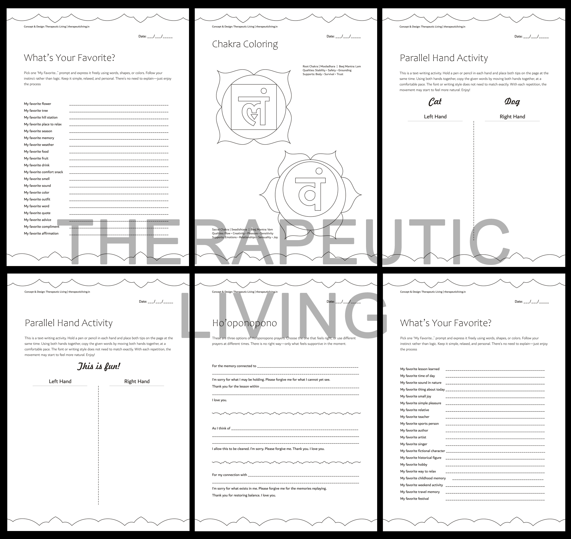 26 Mindfulness Activity Bundle