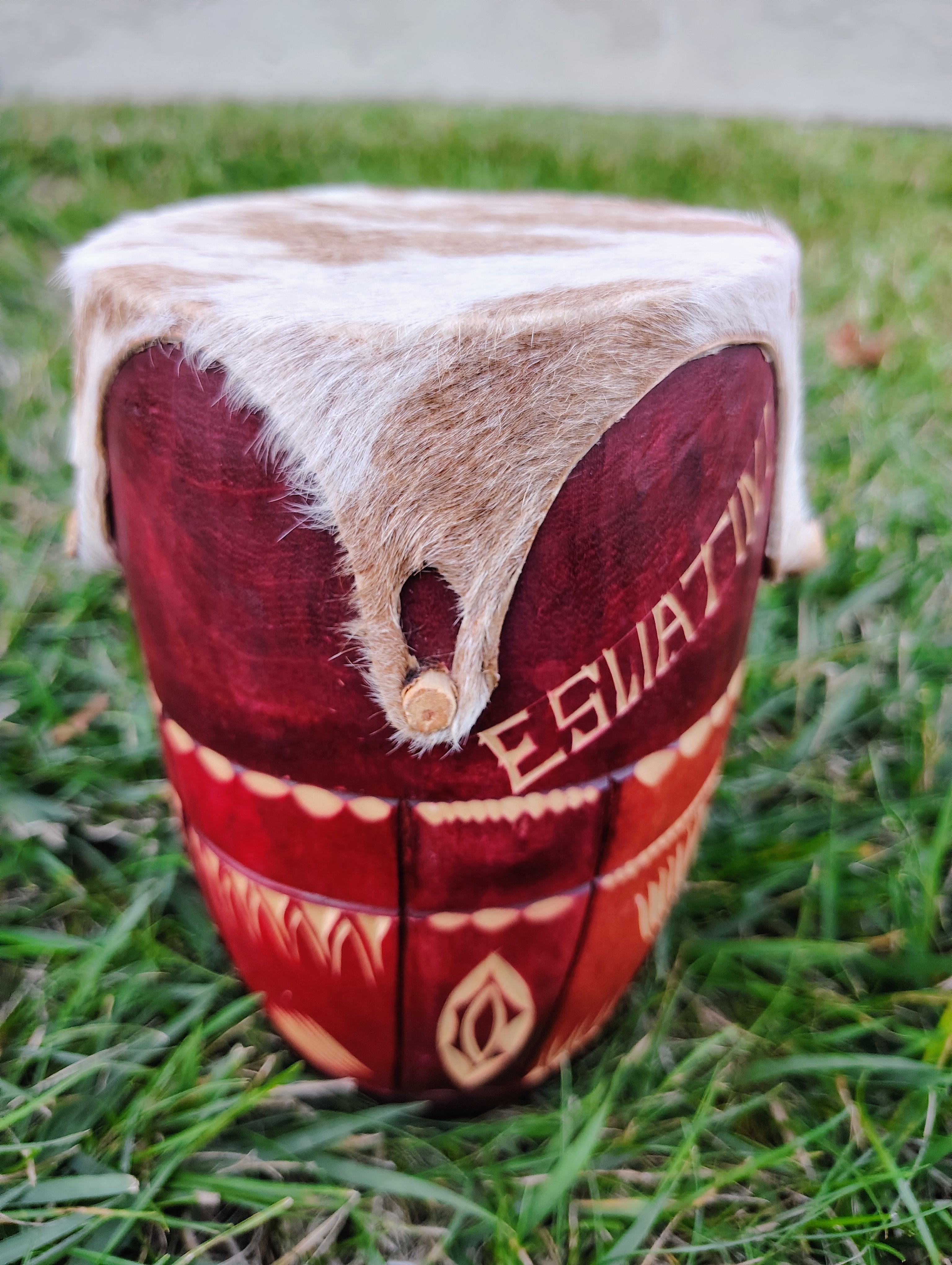 Handcrafted Small Eswatini Drum
