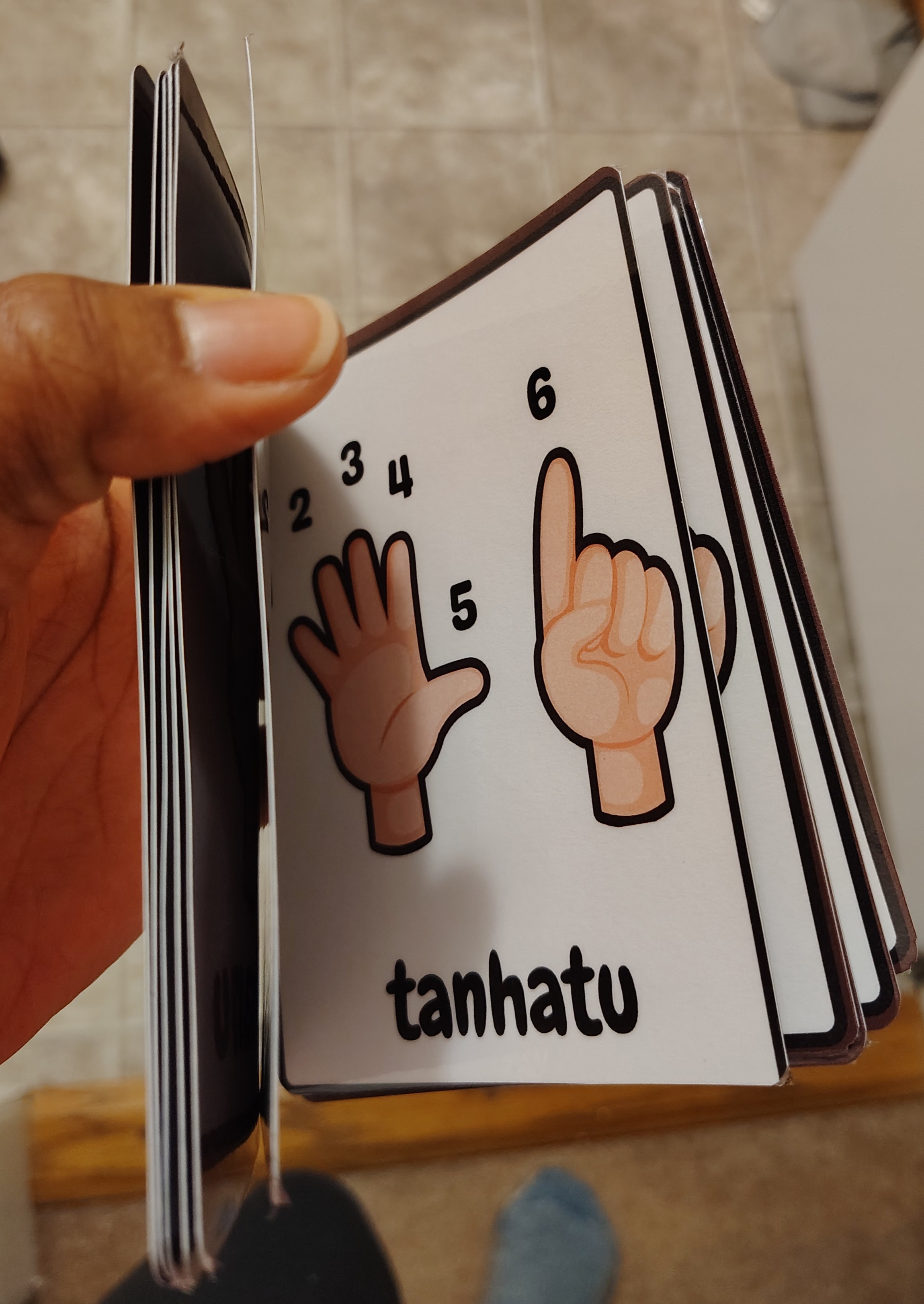 Shona Counting Flashcards
